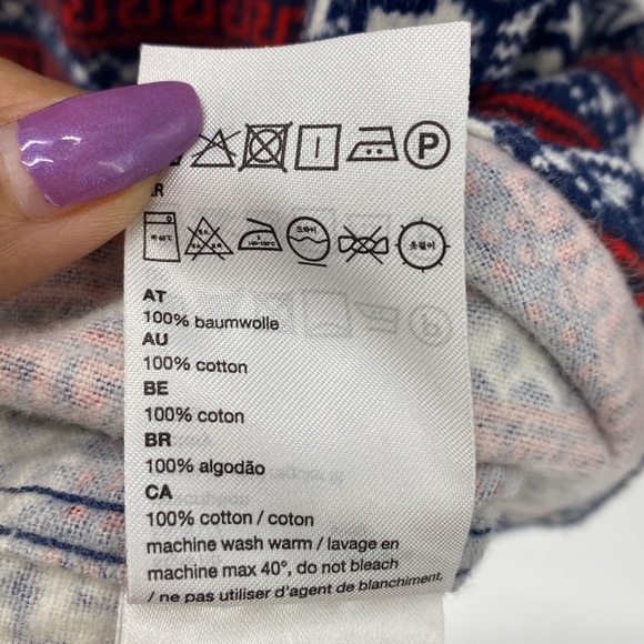 Vintage WESC Skater Printed Shirt western red camping Gorpcore button down - Picture 6 of 8